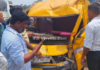 ಭಟ್ಕಳ| ಶಾಲಾ ಬಸ್ ಹಾಗೂ ಲಾರಿ ನಡುವೆ ಅಪಘಾತ- ಚಾಲಕ, ಸಿಬ್ಬಂದಿಗೆ ಗಾಯ
