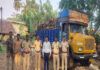 ಮಂಗಳೂರು: ಅಕ್ರಮ ಕಟ್ಟಿಗೆ ಸಾಗಾಟದ ವಾಹನ ವಶ..!