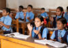 ವರ್ಷಧಾರೆಯ ನಡುವೆ ಶಾಲಾ ವರ್ಷಾರಂಭದ ಹರ್ಷ