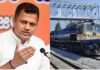 ವಿಜಯಪುರ – ಮಂಗಳೂರು ರೈಲು ಸಂಚಾರ ಖಾಯಂ -ಸಂಸದ ಕ್ಯಾಪ್ಟನ್ ಬ್ರಿಜೇಶ್ ಘೋಷಣೆ