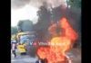 ಕುಂದಾಪುರ: ಬಸ್ಗೆ ಡಿಕ್ಕಿಯಾಗಿ ಹೊತ್ತಿ ಉರಿದ ಬೈಕ್; ಸವಾರ ಸ್ಥಳದಲ್ಲೇ ಸಾವು..!