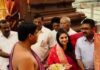 ಉಡುಪಿ ಜಿಲ್ಲಾ ಪೊಲೀಸ್ ವರಿಷ್ಟಾಧಿಕಾರಿ ಹರಿರಾಮ್ ಶಂಕರ್ (ಐಪಿಎಸ್) ಅವರು ಪತ್ನಿಯೊಂದಿಗೆ ಶ್ರೀ ಹೊಸ ಮಾರಿಗುಡಿ ದೇವಸ್ಥಾನ ಕಾಪುವಿಗೆ ಭೇಟಿ