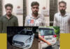 ಉಡುಪಿ: ಪೊಲೀಸ್ ವಾಹನಕ್ಕೆ ಡಿಕ್ಕಿ ಹೊಡೆದು ಕರ್ತವ್ಯಕ್ಕೆ ಅಡ್ಡಿ; ಮೂವರ ಬಂಧನ