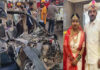 ಹಾವೇರಿ: ಲಾರಿ-ಕಾರು ಡಿಕ್ಕಿ – ದೇವರ ದರ್ಶನಕ್ಕೆ ಹೋಗಿ ಬರುತ್ತಿದ್ದ ನವದಂಪತಿ ಸ್ಥಳದಲ್ಲೇ ಸಾವು!