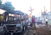ಬಿಎಂಟಿಸಿ ಬಸ್ ಬೆಂಕಿಗಾಹುತಿ – ತಪ್ಪಿದ ಅನಾಹುತ