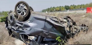 ಕೋಲಾರ: ಡಿವೈಡರ್ಗೆ ಡಿಕ್ಕಿಯಾಗಿ ಕಾರು ಪಲ್ಟಿ – ಓರ್ವ ಸಾವು