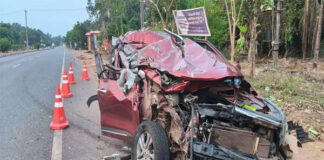 ಕಾಪು: ಲಾರಿಗೆ ಕಾರು ಢಿಕ್ಕಿ; ಓರ್ವ ಮೃತ್ಯು – ಇಬ್ಬರಿಗೆ ಗಾಯ