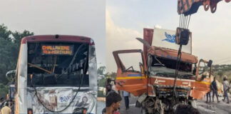 ನೆಲಮಂಗಲ: ರಾಷ್ಟ್ರೀಯ ಹೆದ್ದಾರಿಯಲ್ಲಿ ಸರಣಿ ಅಪಘಾತ; ಹಲವರಿಗೆ ಗಾಯ-ಇಬ್ಬರ ಸ್ಥಿತಿ ಗಂಭೀರ