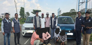 1 ಕೋಟಿ ಮೌಲ್ಯದ 2 ತಲೆ ಮಣ್ಣು ಮುಕ್ಕ ಹಾವು ಮಾರಾಟಕ್ಕೆ ಯತ್ನ – ಐವರು ಆರೋಪಿಗಳ ಬಂಧನ