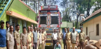 ಕೊಡಗು: ಅಕ್ರಮ ಮರ ಸಾಗಣೆ ಜಾಲ ಭೇದಿಸಿದ ಅರಣ್ಯ ಇಲಾಖೆ – 28 ಲಕ್ಷ ಮೌಲ್ಯದ ಬೀಟೆ ಮರ ಸಹಿತ ಲಾರಿ ಜಪ್ತಿ