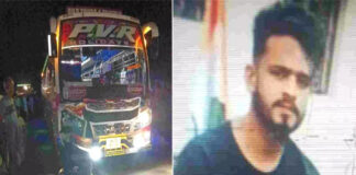 ಶಿವಮೊಗ್ಗ: ಬೈಕ್ ಮತ್ತು ಖಾಸಗಿ ಬಸ್ ಢಿಕ್ಕಿ-ಸವಾರ ಸ್ಥಳದಲ್ಲೇ ಮೃತ್ಯು