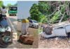 ಕಾಪು: ರಾಷ್ಟ್ರೀಯ ಹೆದ್ದಾರಿಯಲ್ಲಿ ಅವಘಡ: ಕಾರಿನ ಅತಿ ವೇಗದಿಂದ ಸ್ಕೂಟರ್ ನುಜ್ಜುಗುಜ್ಜು