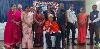 ಜಿಲ್ಲಾ ರಾಜ್ಯೋತ್ಸವ ಪ್ರಶಸ್ತಿ ಪುರಸ್ಕೃತ ಸುದರ್ಶನ್ ಪಡೆಯಾರ್ಗೆ ಲಯನ್ಸ್ ಕ್ಲಬ್ನಿಂದ ಸನ್ಮಾನ