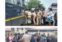 ಮಂಗಳೂರಿನಲ್ಲಿ ಬೀದಿಬದಿ ವ್ಯಾಪಾರಿಗಳ ತೆರವು: ಕಾರ್ಯಾಚರಣೆಗೆ ಅಡ್ಡಿಯಾದವರನ್ನು ವಶಕ್ಕೆ ಪಡೆದ ಪೊಲೀಸರು
