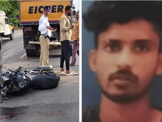 ಮಂಗಳೂರು: ಎಕ್ಕೂರು ಹೆದ್ದಾರಿಯಲ್ಲಿ ಟ್ರಕ್ ಹಿಂಭಾಗಕ್ಕೆ ಬೈಕ್ ಡಿಕ್ಕಿ ಹೊಡೆದು ಯುವಕ ಸಾವು!