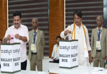 ವಿಧಾನ ಪರಿಷತ್ ಚುನಾವಣೆ; ಶಾಸಕರಿಂದ ಮತದಾನ