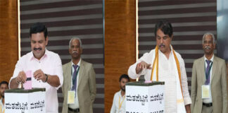 ವಿಧಾನ ಪರಿಷತ್ ಚುನಾವಣೆ; ಶಾಸಕರಿಂದ ಮತದಾನ