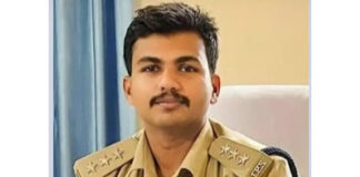 ಕಾಸರಗೋಡು:ಜಿಲ್ಲಾ ನೂತನ ಎಸ್ಪಿಯಾಗಿ ನಿತಿನ್ ರಾಜ್ ನೇಮಕ