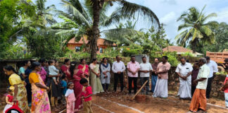 ಕೇಪು ಗ್ರಾಮದ ಕುಕ್ಕೆಬೆಟ್ಟು ಅಂಗನವಾಡಿ ಕಟ್ಟಡದ ಶಿಲಾನ್ಯಾಸ ಕಾರ್ಯಕ್ರಮ