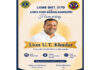 ಮಂಗಳೂರು: ಲಯನ್ಸ್ ಜಿಲ್ಲೆ ಹಾಗೂ ಲಯನ್ಸ್ ಕ್ಲಬ್ ಮಂಗಳಗಂಗೋತ್ರಿ ವತಿಯಿಂದ ಆರೋಗ್ಯ ಸಚಿವ ಯು.ಟಿ. ಖಾದರ್ ಅವರಿಗೆ ಸನ್ಮಾನ ಕಾರ್ಯಕ್ರಮ