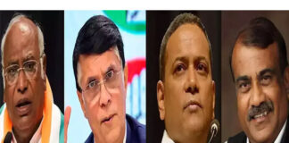 ಮಲ್ಲಿಕಾರ್ಜುನ ಖರ್ಗೆ, ಎಂ.ನಾಗರಾಜ್ ಸೇರಿದಂತೆ ನಾಲ್ವರು ರಾಜ್ಯಸಭೆಗೆ ಅವಿರೋಧ ಆಯ್ಕೆ