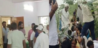 ವಿಜಯಪುರ: ಅಂತ್ಯಕ್ರಿಯೆ ಮುಗಿಸಿ ವಾಪಸ್ ಆಗ್ತಿದ್ದಾಗ ಗೂಡ್ಸ್ ವಾಹನ ಪಲ್ಟಿ – 30 ಜನರಿಗೆ ಗಾಯ