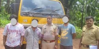 ಅಕ್ರಮ ಮರಳು ಸಾಗಾಟ: ವಿಟ್ಲ ಪೊಲೀಸರ ಕಾರ್ಯಾಚರಣೆ, ಎರಡು ಟಿಪ್ಪರ್ ಲಾರಿ ವಶ-ಇಬ್ಬರ ವಿರುದ್ಧ ಪ್ರಕರಣ ದಾಖಲು
