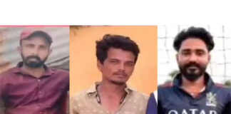 ರಸ್ತೆ ಅಪಘಾತ: ಒಂದೇ ಬೈಕಿನಲ್ಲಿ ಸಂಚರಿಸುತ್ತಿದ್ದ ಮೂವರು ಮೃತ್ಯು