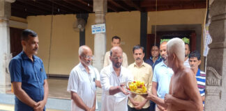 ಮಾಮೇಶ್ವರ: ಉಮಾಮಹೇಶ್ವರ ದೇವಸ್ಥಾನಕ್ಕೆ ಪುತ್ತೂರು ಗ್ರಾಮಾಂತರ ಮಂಡಲದ ಬಿಜೆಪಿ ಅಧ್ಯಕ್ಷರ ಭೇಟಿ