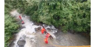 ಮಳೆ ಆರ್ಭಟ: ರಾಯಿ ನದಿಯಲ್ಲಿ ಕೊಚ್ಚಿಹೋದ ವ್ಯಕ್ತಿಗಾಗಿ NDRF ಶೋಧ; ಸೋಮವಾರವೂ ಕಾರ್ಯಾಚರಣೆ ಮುಂದುವರಿಕೆ