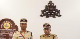 ಪಶ್ಚಿಮ ವಲಯದ ನೂತನ ಡಿಐಜಿಯಾಗಿ ಚೇತನ್ ಆರ್. ಐಪಿಎಸ್ ಅಧಿಕಾರ ಸ್ವೀಕಾರ