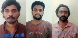 ಅಂತರ್ ರಾಜ್ಯ ಕಳ್ಳತನ ಪ್ರಕರಣ: ನಾಲ್ವರು ಆರೋಪಿಗಳ ಬಂಧನ