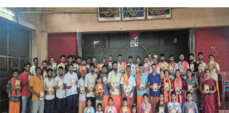 ಕಂಬಳಬೆಟ್ಟು: ಸಾರ್ವಜನಿಕ ಶ್ರೀ ಗಣೇಶೋತ್ಸವ ಸಮಿತಿ, ಧರ್ಮನಗರದ 55ನೇ ವರ್ಷದ ಗಣೇಶೋತ್ಸವದ ಆಮಂತ್ರಣ ಪತ್ರಿಕೆ ವಿತರಣಾ ಅಭಿಯಾನ