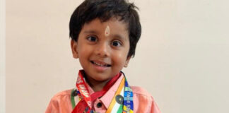 3 ನಿಮಿಷದಲ್ಲಿ ಹನುಮಾನ್ ಚಾಲೀಸ ಪಠಣ – ಇಂಡಿಯಾ ಬುಕ್ ಆಫ್ ರೆಕಾರ್ಡ್ಸ್ ಸೇರಿದ 4 ವರ್ಷದ ಬಾಲಕ