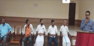 ಪುತ್ತೂರು: ದೇವಸ್ಥಾನದ ಜಾಗದಲ್ಲಿ ರಸ್ತೆ ನಿರ್ಮಾಣ ವಿವಾದ- ಮಹಾಲಿಂಗೇಶ್ವರ ದೇವಸ್ಥಾನ ಸಂರಕ್ಷಣಾ ಸಮಿತಿ ಸಭೆಯಲ್ಲಿ ಪರ-ವಿರೋಧ ಚರ್ಚೆ