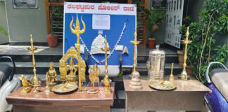 ದೇವಸ್ಥಾನಗಳೇ ಟಾರ್ಗೆಟ್ :ವಿಗ್ರಹ ಕದಿಯುತ್ತಿದ್ದ ಖದೀಮರ ಬಂಧನ